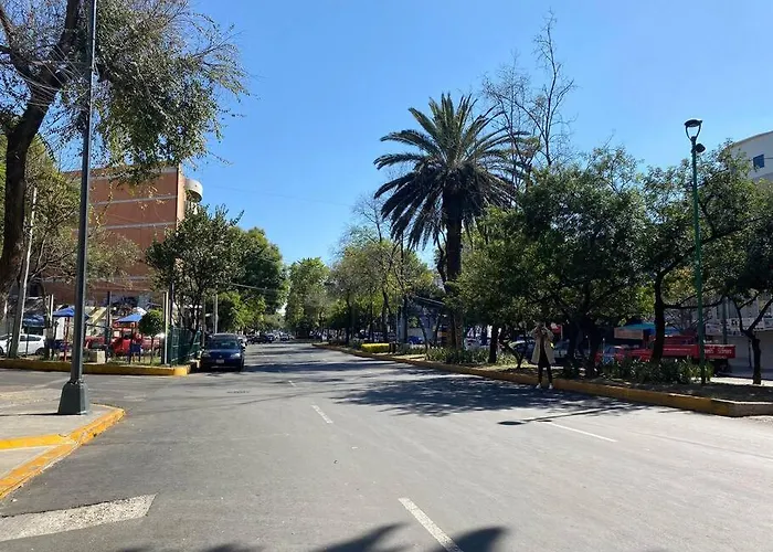 Hotel Depto Excelente Ubicacion En Narvarte Mexico City